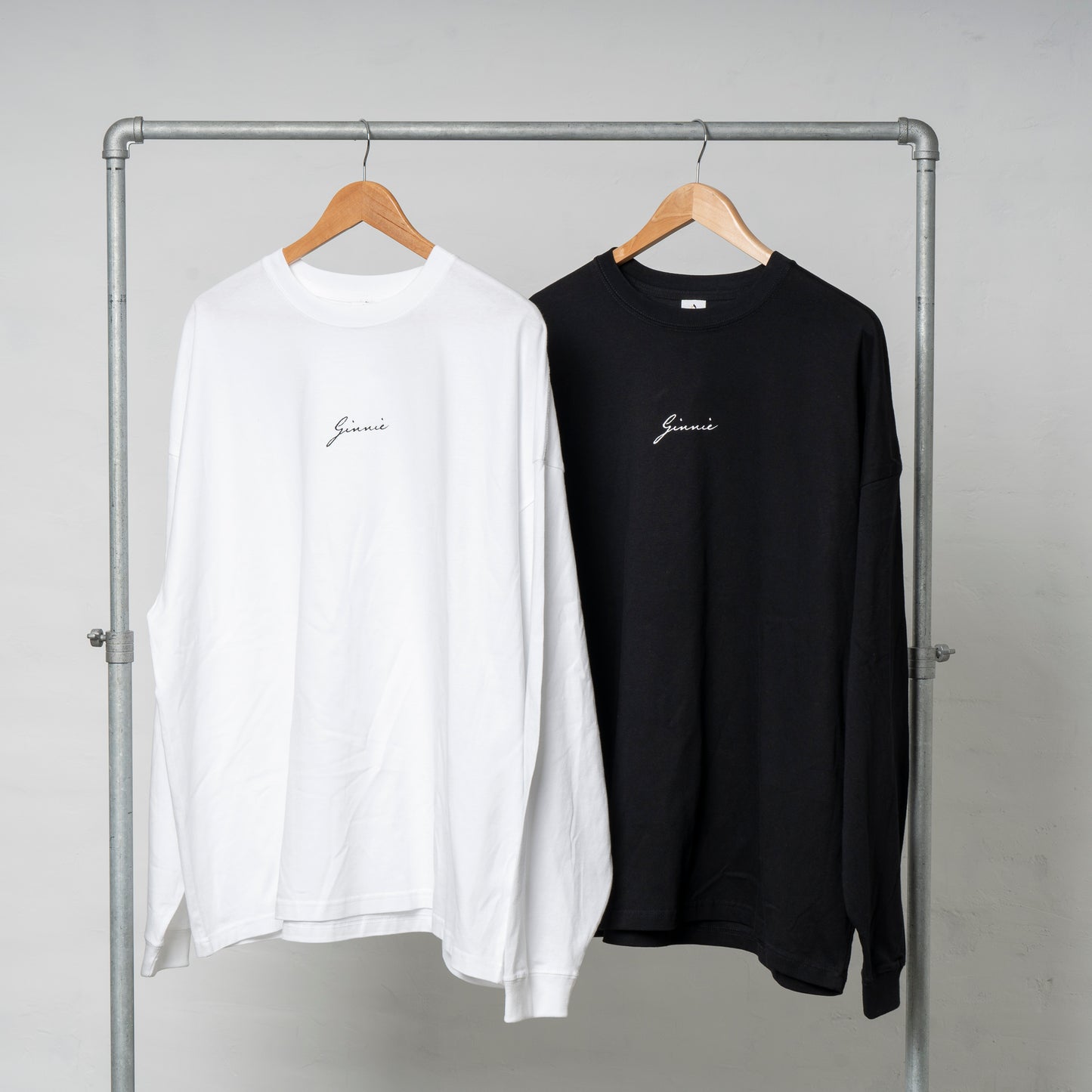 GINNIE BLACK LONG SHIRT 002