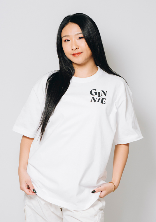 GINNIE WHITE SHORT SHIRT 005