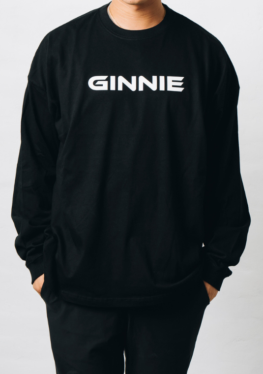 GINNIE BLACK LONG SHIRT 001