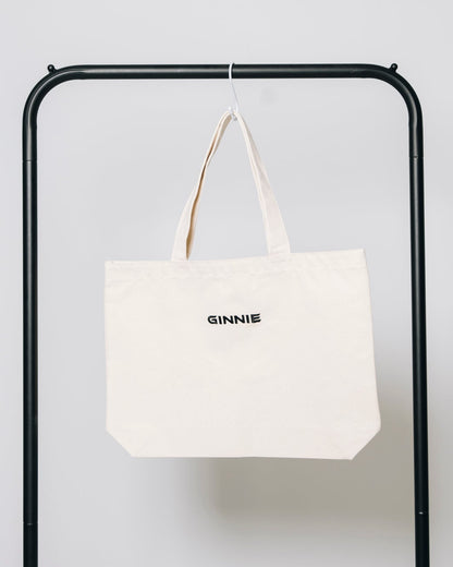 GINNIE NATURAL TOTE BAG 001