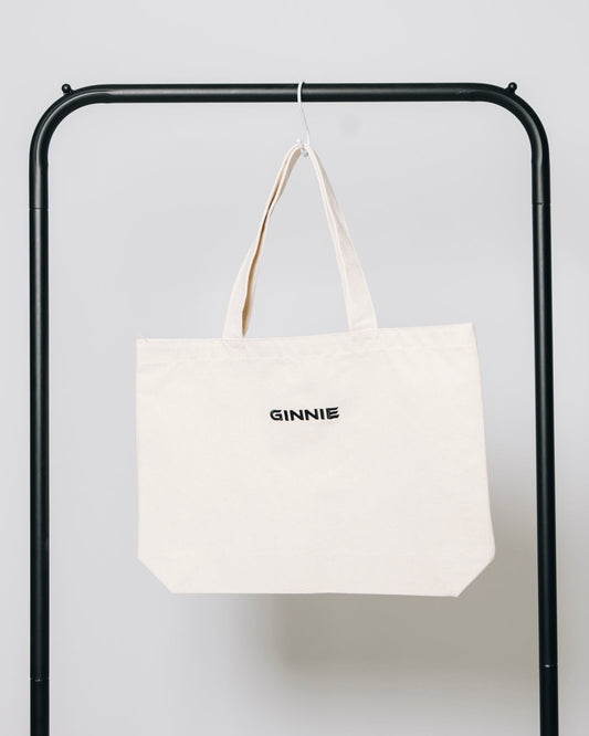 GINNIE NATURAL TOTE BAG 001