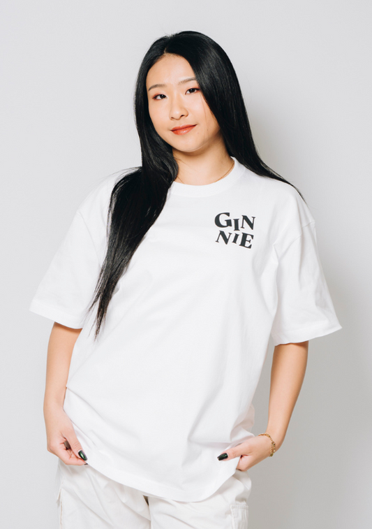 GINNIE WHITE SHORT SHIRT 005