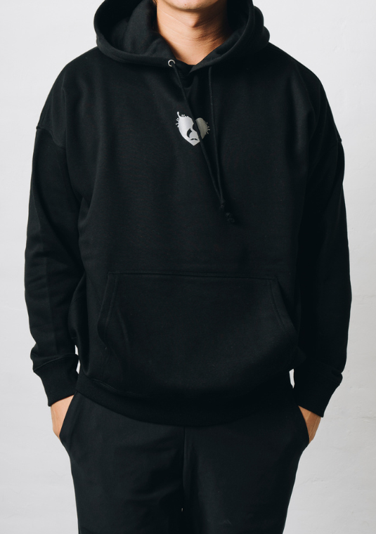 GINNIE BLACK HOODIE 003